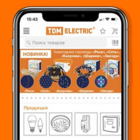 Мобильное приложение «TDM ЕLECTRIC»